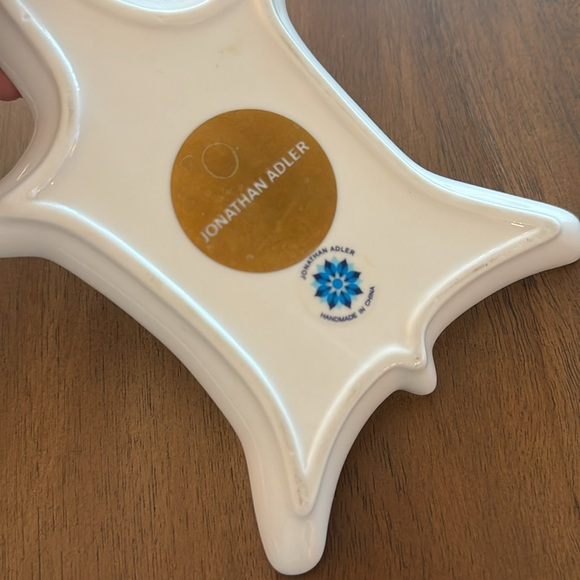 Jonathan Adler Zebra Stacking Dish in Gold - Picture 4 of 4